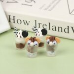 Maison de poupe nourriture miniature, mignon chocolat biscuit glace tasse pour barbie accessoires de ...