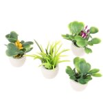 Maison de poup�e plante verte miniature en pot, meubles, accessoires de d�coration pour la maison pour ...