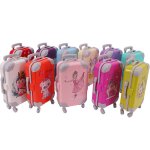 Maison de poup�e en plastique dessin anim�, valise de voyage, coffre, bagages pour poup�e, 1 / 6 accessoires ...