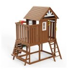 Maisonnette d'ext�rieur en bois - duoku - style campagnard en c�dre - maison de jeux de jardin - maisonnette ...