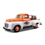 Maisto - 32171w / o - v�hicule miniature - mod�le a l'�chelle - ford f1 - harley davidson 1948 - echelle ...