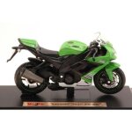 Maisto mi10004gr kawasaki ninja zx - 10r green 1:18 modellino die cast model