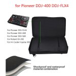 Mallette de transport sac dj lecteur de disque multifonctionnel portable voyage performance sac de rangement ...