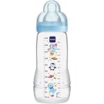 Mam biberon 2eme age cercles bleu t�tine d�bit x (330 ml)