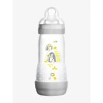 Mam biberon easy start anti - colique 320 ml - tétine débit 3 - différents modèles Mam biberon easy start anti - colique 320 ml - tétine débit 3 - différents modèles