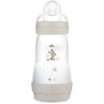 Mam biberon easy start / anti - colique nature - 260ml - dune - tétine débit 2 x1 Mam biberon easy start / anti - colique nature - 260ml - dune - tétine débit 2 x1