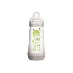 Mam mam biberon easy start anti - colique avec tetine debit 3 pour unisexe gris 320 ml 0 + mois Mam mam biberon easy start anti - colique avec tetine debit 3 pour unisexe gris 320 ml 0 + mois