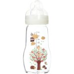 Mam biberon verre - 260ml - 0 + mois - ttine dbit 2 - blanc