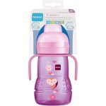 Mam trainer + gourde d'apprentis , 220ml, pour la transition vers la tasse a bec, avec ttine anti - ...