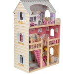 Mamabrum grande maison de poupées en bois, eclairage led 60x30x90 cm - 3 etages terrasse & accessoires ... Mamabrum grande maison de poupées en bois, eclairage led 60x30x90 cm - 3 etages terrasse & accessoires ...