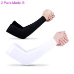 Manchons de bras d't pour l'extrieur, protection contre les uv solaires, couvre - mains, refroidissement, ...