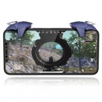 Manette de jeu shark eat chicken - poigne auxiliaire bleue