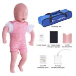 Mannequin de formation enfant - vevor - soins - rcp - pvc - man?uvre de heimlich ranimation cardio - ...