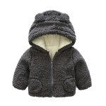 Manteau d'hiver pour bébés garçons et filles, veste polaire pour enfants, sweat a capuche epais, vêtements ... Manteau d'hiver pour bébés garçons et filles, veste polaire pour enfants, sweat a capuche epais, vêtements ...