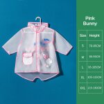 Manteau impermable pour enfants garons et filles longueur moyenne vtements de pluie de maternelle ...