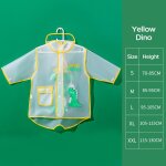 Manteau impermable pour enfants garons et filles longueur moyenne vtements de pluie de maternelle ...