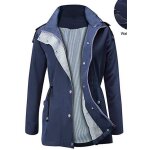 Manteau impermable lger a capuche pour femme, veste de randonne en plein air, longue veste de pluie ...
