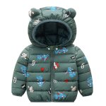 Manteaux imprims dessins anims, coupe - vent, chaud, capuche epaisse, vtements d'extrieur chauds, ...