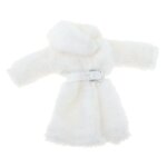 Manteau long et chaud en peluche pour poupée fille, vêtements d'hiver elégants, accessoires de déguisement, ... Manteau long et chaud en peluche pour poupée fille, vêtements d'hiver elégants, accessoires de déguisement, ...