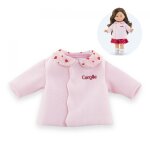 Manteau p�tales de coeurs pour poup�e ma corolle de 36 cm