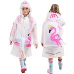 Manteau de pluie gonflable a capuche pour enfants, cape impermable, veste impermable, poncho rutilisable ...