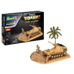 Maquettes 1er set diorama - sd. kfz. 124 wespe - revell