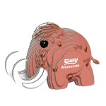 Maquette 3d en carton mammouth
