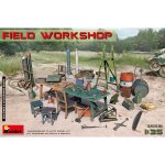 Maquette accessoires militaires : atelier de terrain - mini art