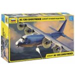 Maquette avion ac - 130j ghostrider gunship - zvezda - 1 / 72me - blanc - zvezda