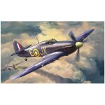 Maquette avion : hawker hurricane mk - iic - zvezda