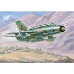 Maquette avion : mig - 21bis soviet fighter - zvezda
