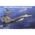 Maquette avion : mig - 29ub fulcrum (izdeliye 9 - 51) - trumpeter Maquette avion : mig - 29ub fulcrum (izdeliye 9 - 51) - trumpeter