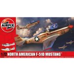Maquette avion : north american f - 51d mustang - airfix