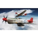 Maquette avion : north american p - 51d mustang - airfix