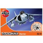 Maquette avion quick build : harrier - airfix