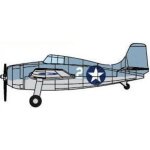 Maquettes avions : set de 4 mini avions f4f - 4 wildcat - trumpeter