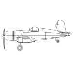 Maquettes avions : set de 4 mini avions f4u - 4 corsair (pre - peints) - trumpeter Maquettes avions : set de 4 mini avions f4u - 4 corsair (pre - peints) - trumpeter