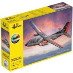 Maquette avion : starter kit : transall c - 160 retro brummel - heller