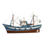 Maquette bateau en bois : atunero del cantbrico, virgen del mar - disarmodel