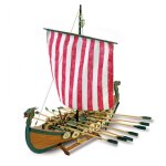 Maquette bateau en bois : drakkar de vikings - artesania