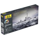 Maquette bateau : collection historique : starter kit : torpedoboot t23 - heller