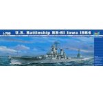 Maquette bateau : cuirass� us bb - 61 iowa 1984 - trumpeter