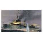 Maquette bateau : destroyer allemand zerst�rer z - 21 1940 - trumpeter