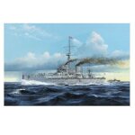 Maquette bateau : hms dreadnought cuirass britannique 1907 - trumpeter
