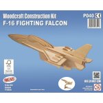Maquette en bois - avion falcon - quay - quay