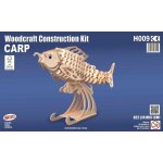 Maquette en bois - poisson (carpe) - quay - quay