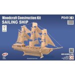 Maquette en bois - voilier - quay - quay Maquette en bois - voilier - quay - quay