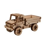 Maquette en bois : work horse 2 : mercedes unimog - wooden city