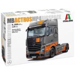Maquette camion - italeri - mb actros mp4 big space grand prix edition - 1:24 - plastique - mixte - italeri ...