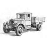 Maquette camion sovitique zis - 5 - zvezda